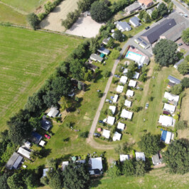 Mooie camping de bocht